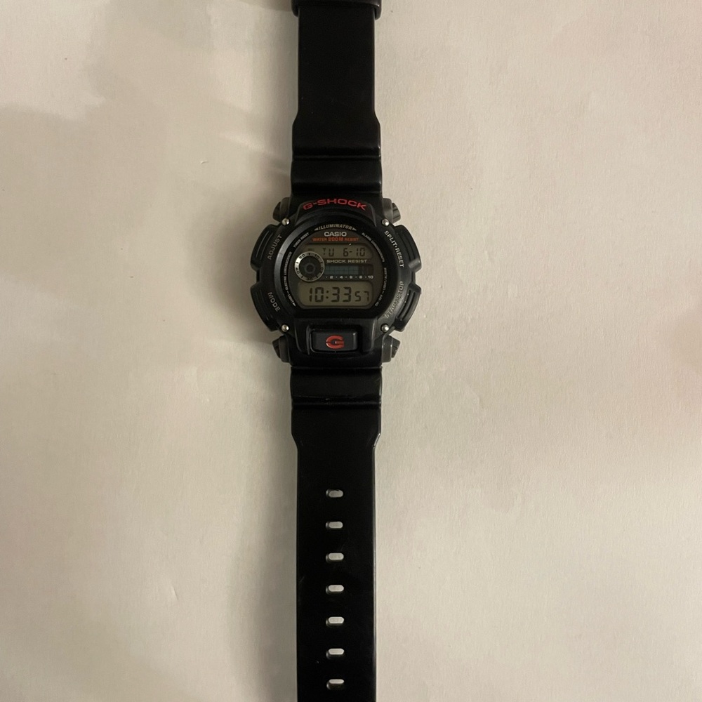 Casio Black Smartwatch with Digital Display